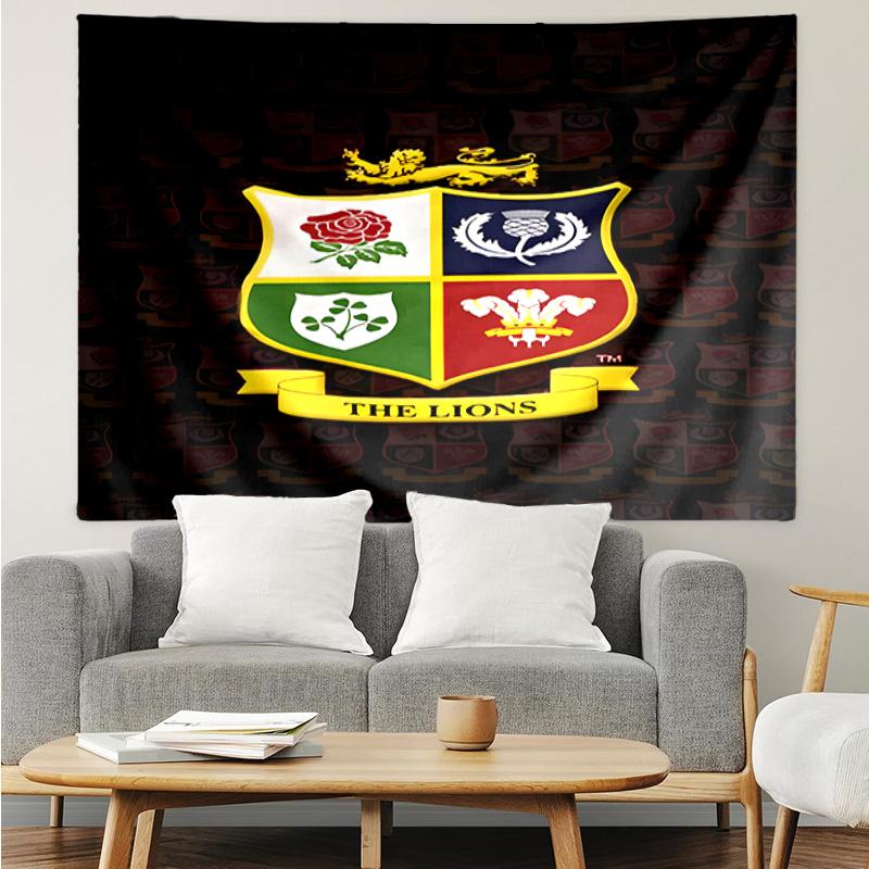 1PC British & Irish Lions Tapestry, Unique Design Tapestry, Suitable for Bedroom,Livingroom, Playroom,Heartwarming Holiday Gifts
