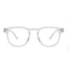 Anti-blue Light Eyeglasses Women with Regular Eyeglass Frame Finished Retro Flat Light Frame Goggles Unisex