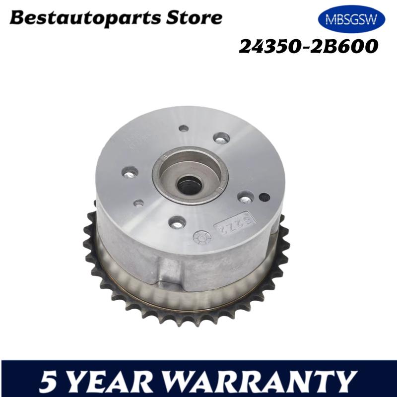 243502B600 CVVT Camshaft Timing Gear for Hyundai Accent Veloster for Kia 2012-2019 Rio Soul Forte5 1.6L