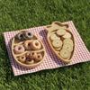 Wooden Easter Egg Shape Tray Cartoon with Compartments Food Display Plate Decorative Durable Bunny Snack Serving Tray Jewelry