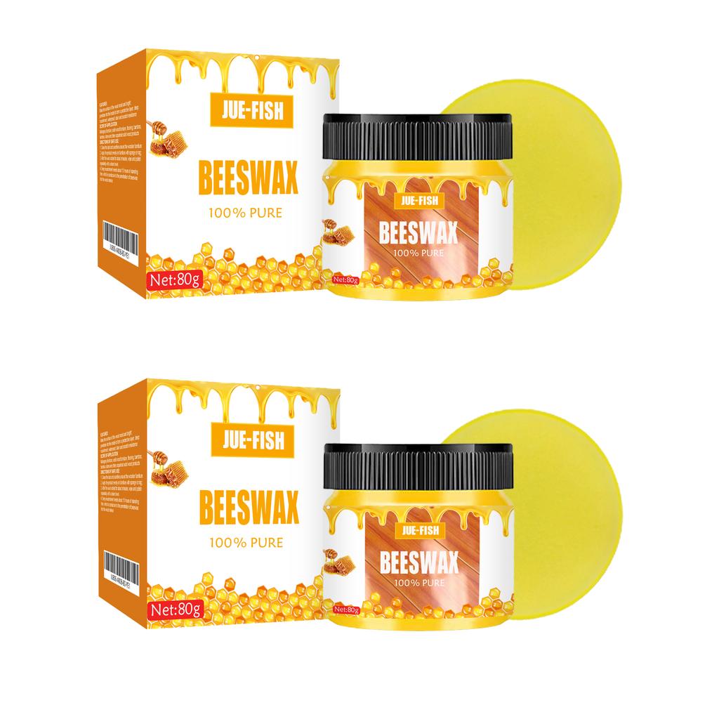 Professional Beeswax Wood Polish Furniture Natural Floor Wax Scratch Repair Restoration Protector Waterproof Anti Scratch Shine