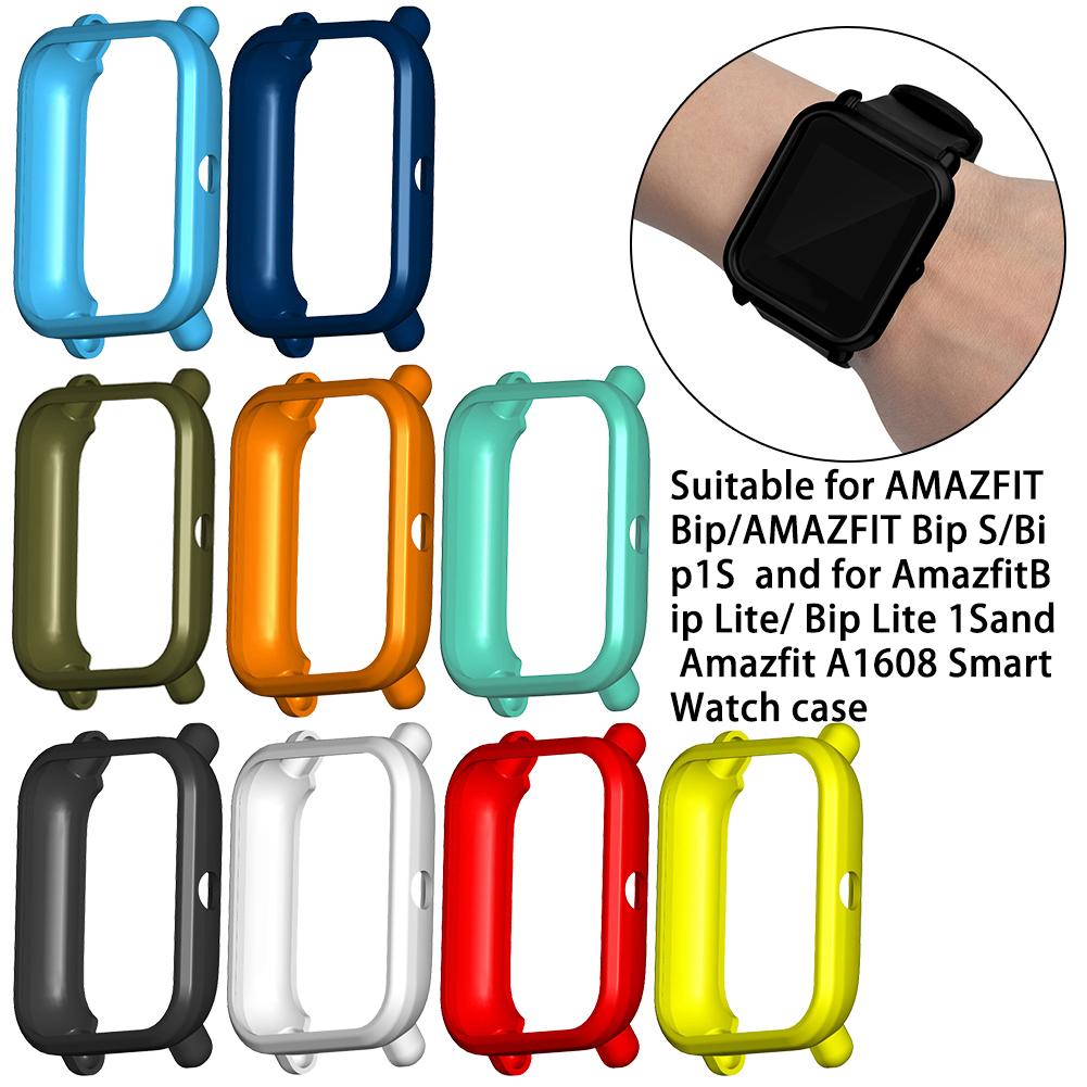 TPU Soft Protective Case Cover for Amazfit Bip Bip S Bip 1S Bip Lite Lite 1S Smartwatch A1608