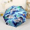 Cosmic Exploration Automatic Folding Umbrella Lightweight Retractable Design For Outdoor Adventurest55