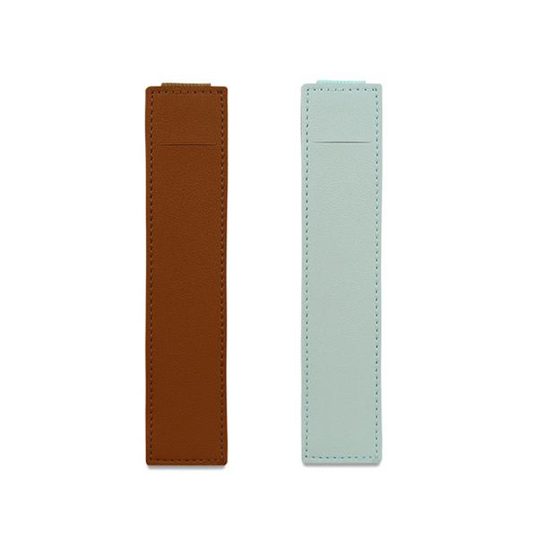 2Pcs Elastic Pen Holder for Notebook PU Leather Adjustable Pen Sleeve Pouch with Stretchable Band for Notebook Planners Binders