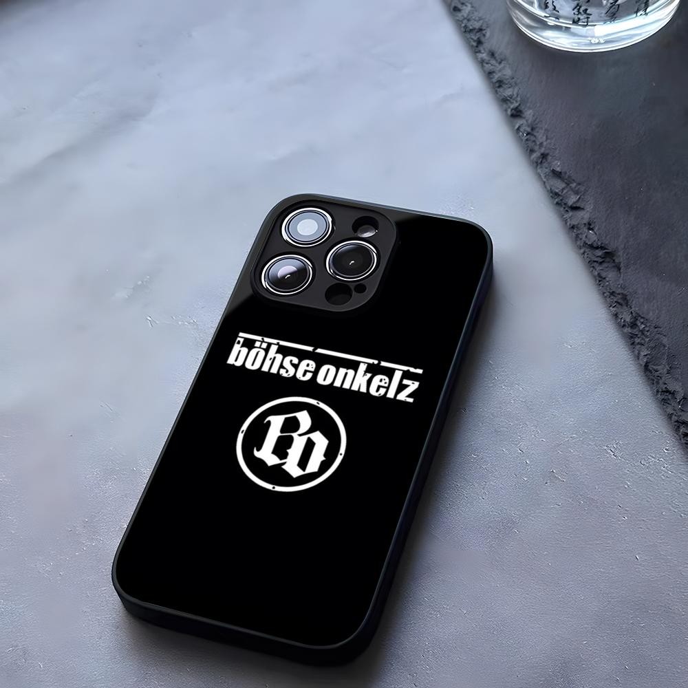 

Band B-Bohse OnkelzS Hot Phone Case Tempered Glass For IPhone 17 13 14 16 12 15 11 Pro Max Plus Mini X XR SE2020 Coque iPhone 11 Pro Max