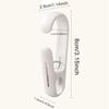 10pcs Multi-function Hook Clamp Double Head Clip Hook Kitchen Bathroom Hanging Storage Fixed Clip
