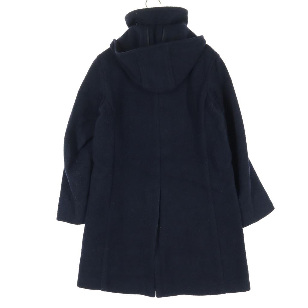 Danton made in Japan Long sleeve Wool Mossa Long coat Detachable hoodie Women Used