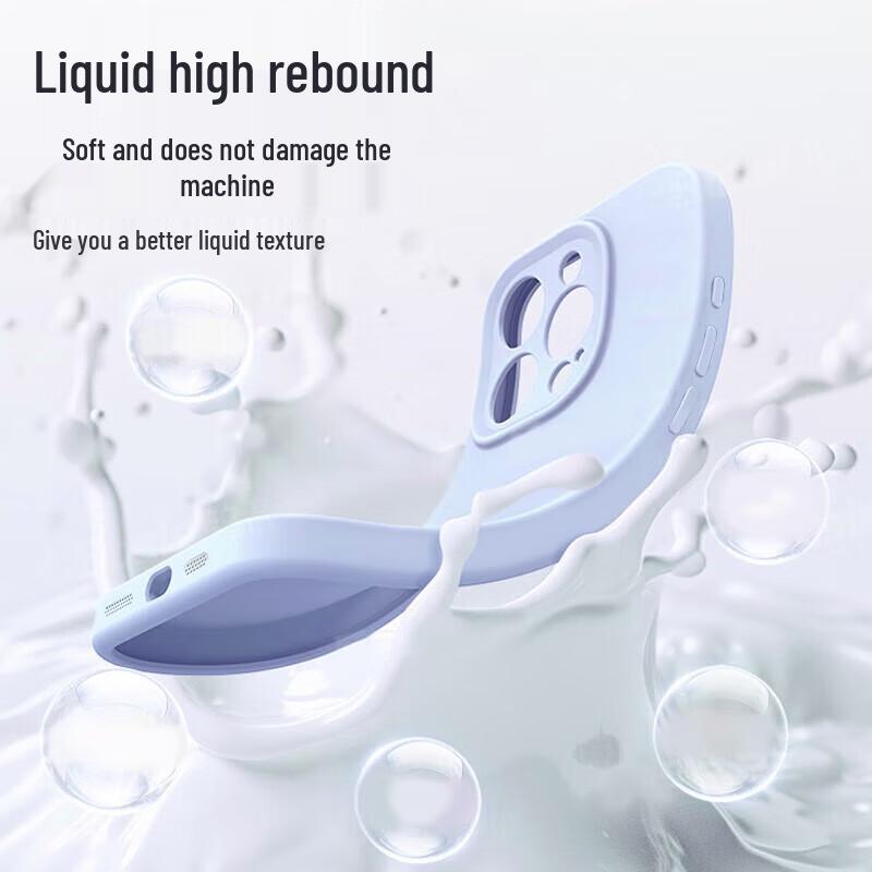 Pisen iPhone 16 Flexible Flüssigsilikonhülle