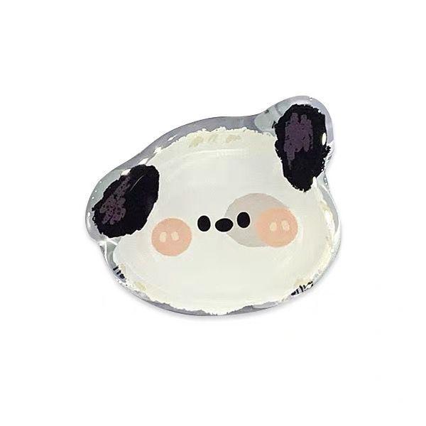 Cute Corgi Cartoon Retractable MagSafe Holder for Cats and Lazy People