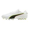 King 20 Match Classic Confortáveis Rebote Chuteiras de Futebol Unissex Chuteiras de Futebol Branco Preto 108468-01