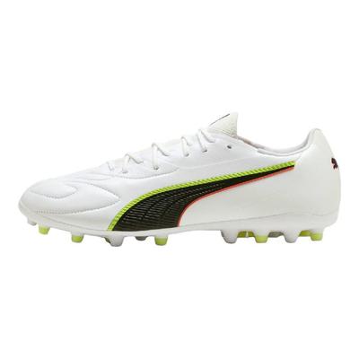 King 20 Match Classic Comfortable Rebound Football Shoes Unisex Football Shoes White Black 108468-01