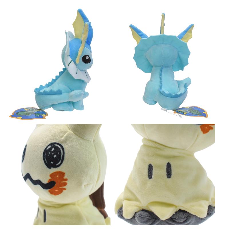 Pokémon Plush Toy Vaporeon Oddish Charmander Eevee Ditto Gengar Mimikyu Lapras Dragonite Omanyte Stuffed Doll Birthday Gift