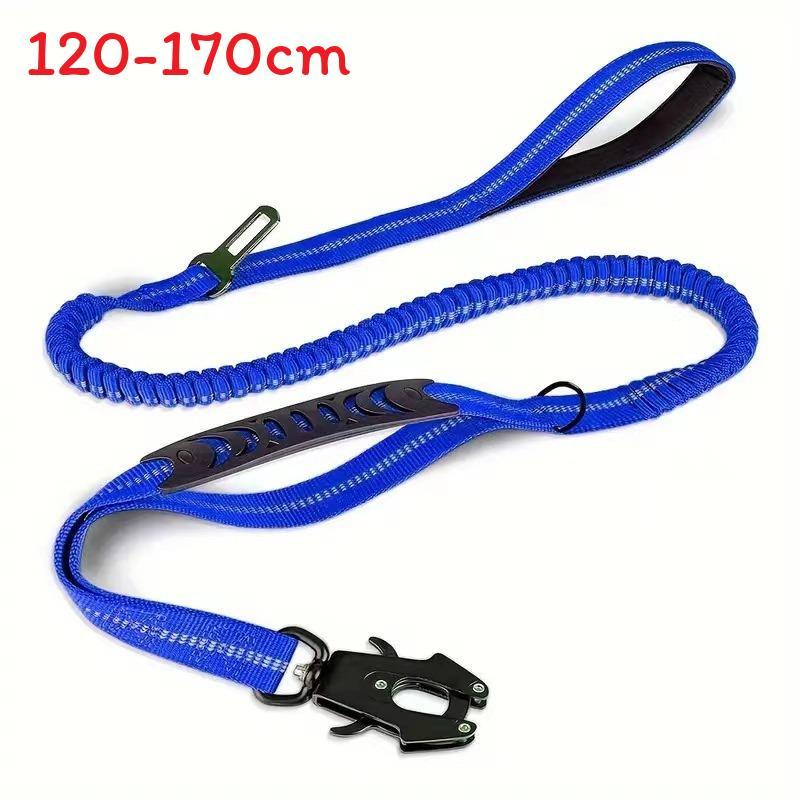 Durable Nylon Dog Leash With Shockproof Flexibility For Large Dogs And Pet Training