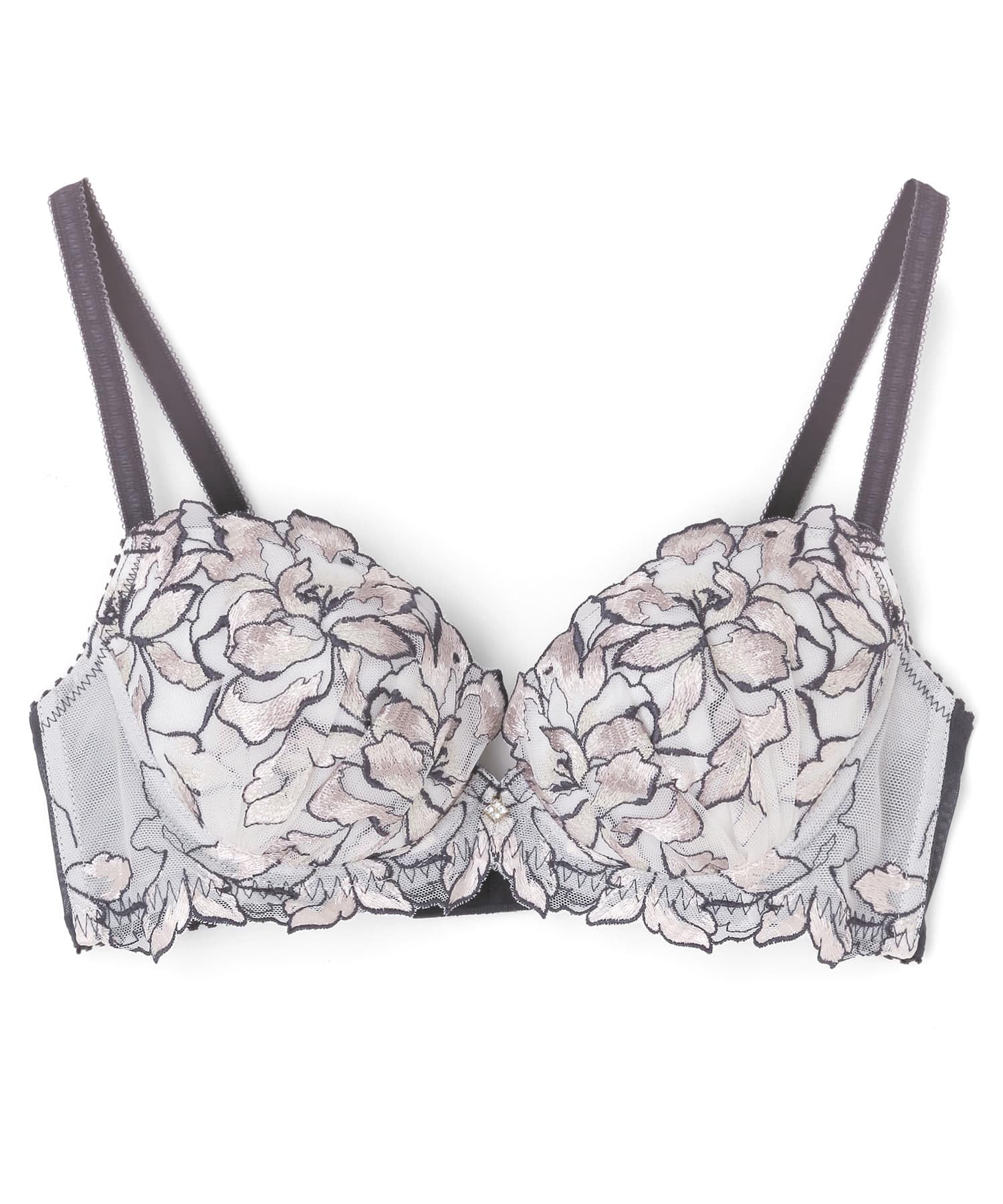 

Nozari Elegant Collection Bra Single F80 [2411] Bra, Gray,