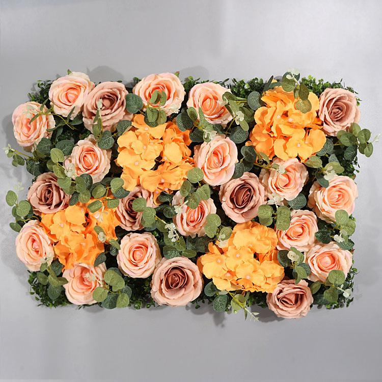 background wall Simulated flower rose embroidered ball birthday party wedding door decoration fake flower pendant wall decor