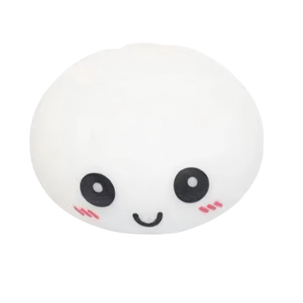 Colorful Simulated Dumpling Squishy Relaxing Antistress Enhance Happiness Reusable Rebound Squeeze Reliever Toys