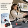 Solar Electromagnetic Car Antifreeze Snow Removal Device, Molecular Intervention Anti Frost Device for Sedan SUV, Solar and USB Dual Charging