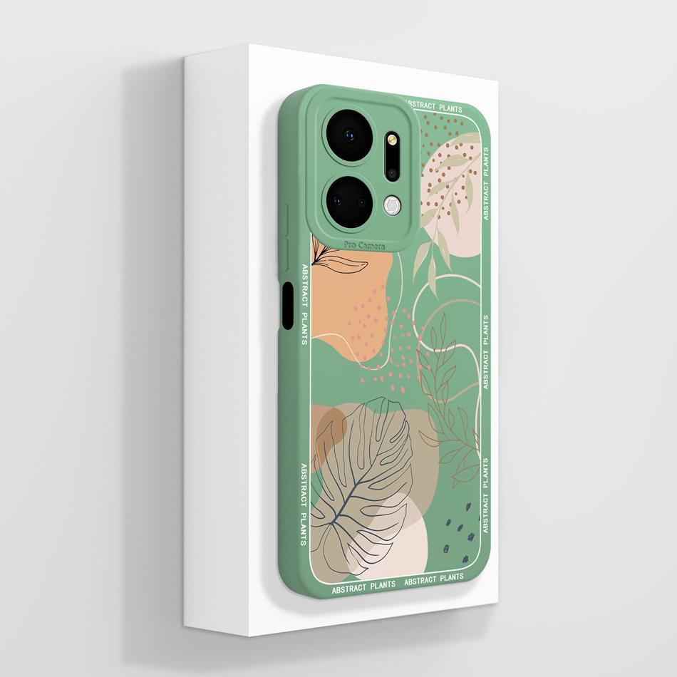 Für Honor X7 X7A X7C X7D X70 Hülle Anime Faule Katze Funda Für Honor X 7 Weiche Flüssigsilikon Handy-Rückseite Vollschutzhülle
