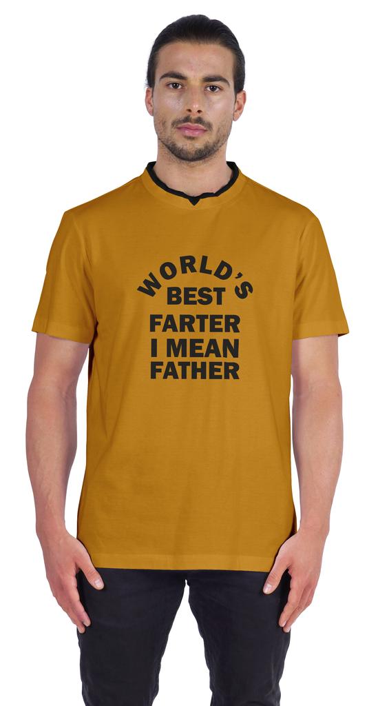 Inkmeso Grafisches Zitat "Weltbester Pupser Ich meine Vater" T-Shirt Für den besten Papa Herren Trikot