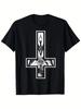 180g Baphomet Umgekehrtes Kreuz Okkultismus Satanismus Hail Satan T-Shirt