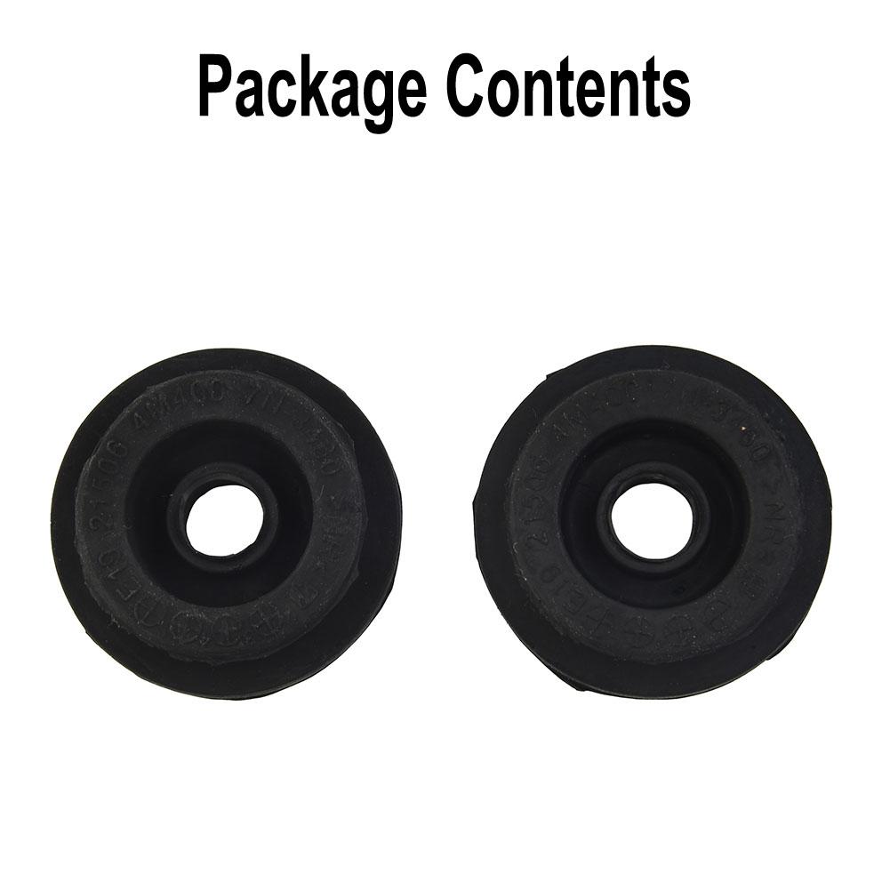 1 Par For Nissan X-Trail T30 T31 T32Feste Gummi Radiatorforing Monteringsbrakett 21506-4M400 Biltilbehør til interiør