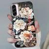 Luxury Flower Aesthetic Women Case For Samsung Galaxy A56 A16 A17 A26 A36 A06 A07 A55 A35 A25 A54 S24 S25 Ultra S22 S23 FE Cover