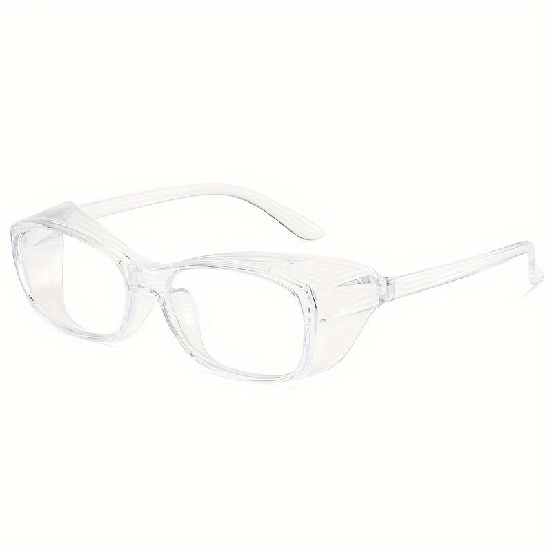 Classic Square Frame Glasses Unique Dustproof Eye Protective Glasses Men Women Daily Cooking Decors