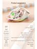 Bobcat Silent Bluetooth Mouse - Transparent, Wireless, 3 Modes, TYPE-C Charging, Universal Compatibility