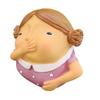 Harz Badezimmer Ornament Junge Mädchen Halten Nase Figurine Lustige Cartoon Figuren