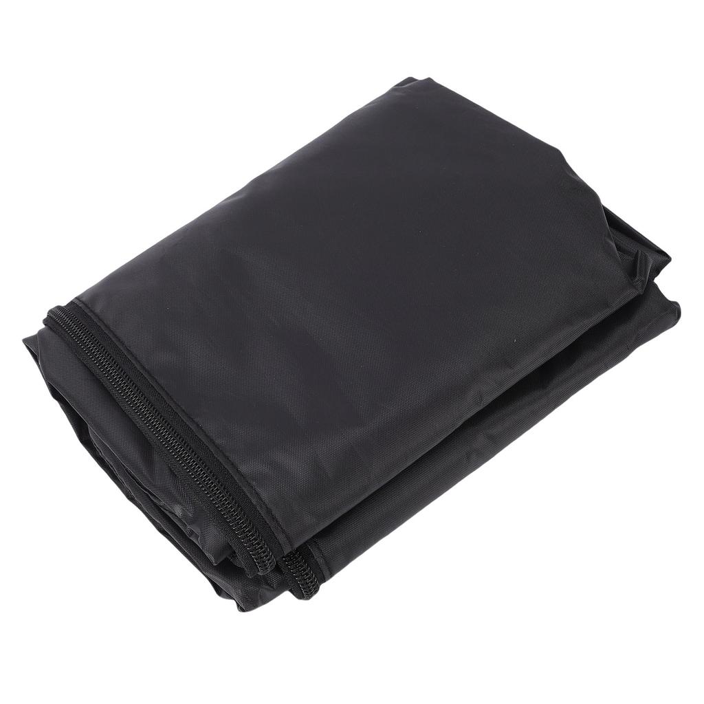 Storage Shelf Cover Water Proof Silver Coated Oxford Cloth Wire Standing Shelving Cover with Zipper for Home Garage
