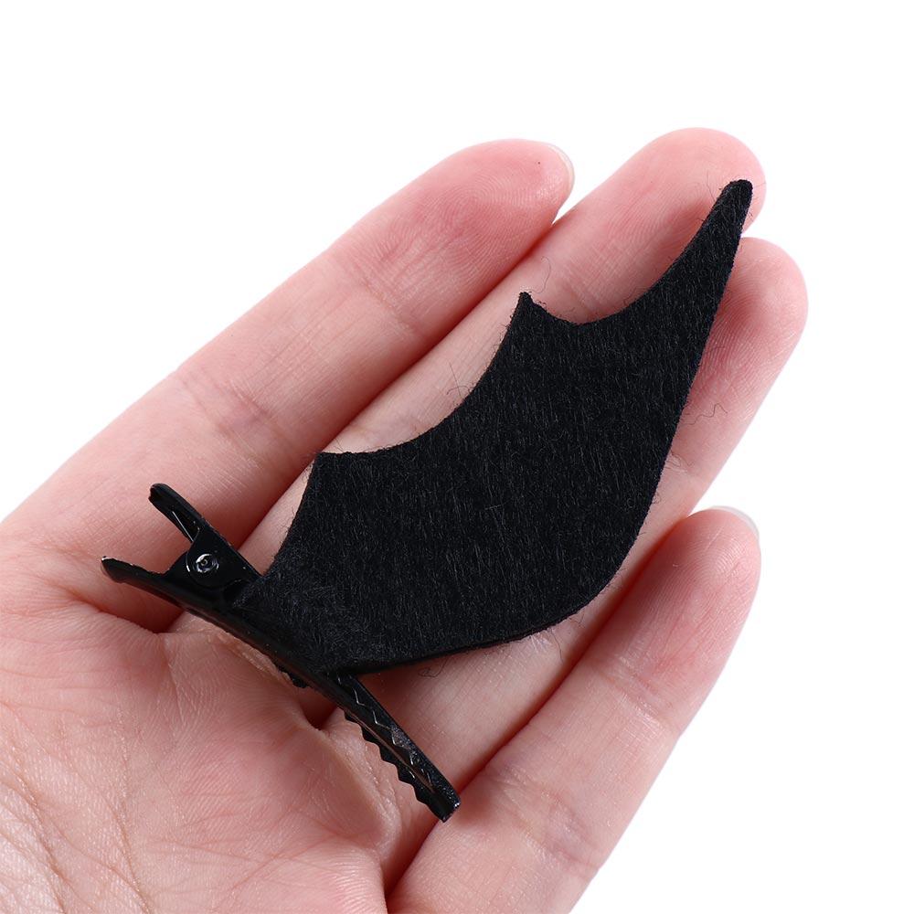 Devil Gift Halloween Girls Dress-up Cosplay Baby Hair Accessories Hairpins Hair Clips Bat Wings