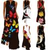 Frühling Sommer Damen Tasche Druck Rock Kleid Europäische Amerikanische Mode