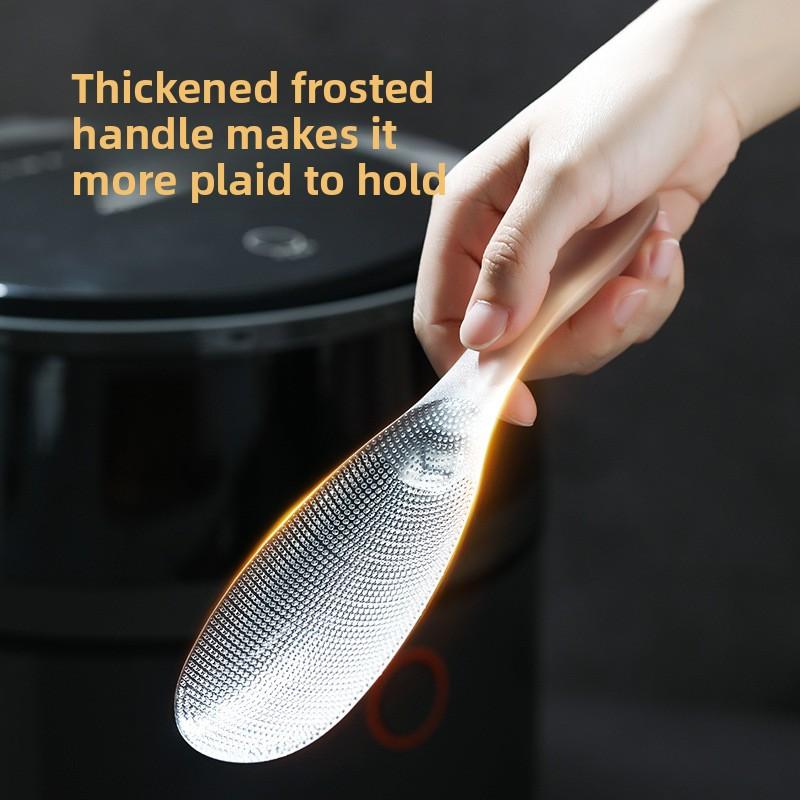 TPX Non-Stick Rice Spoon for Kitchen High Temperature Resistant Rice Paddle for Electric Cooker
