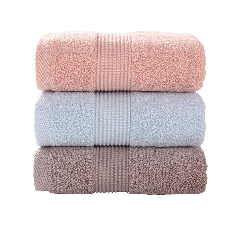 1 PC Cotton Adult Face Towel 32 Strands of Plain Broken Household Soft Absorbent Unisex Cotton Towel Comfortable Textile Towels for The Home