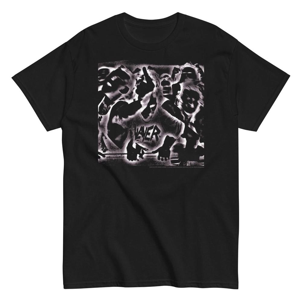 Slayer Abstract Logo Officially Licensed Mens T Shirt Black Unisex T-Shirt
