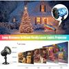 Waterproof Firefly Laser Projector Lights Outdoor,12 Effect Moving RGB Lights Show Laser Projection with RF Remote and Timer for Wedding Halloween