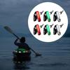 LED Boat Signal Lamp Type-C Charging Sailing Signal Lamp 4 Modes Marine Yacht Warning Light for Night Kayaking Boating