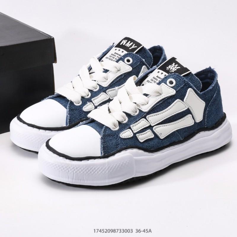 Unisex Casual Platform Sneakers With Lace-Up Men Women