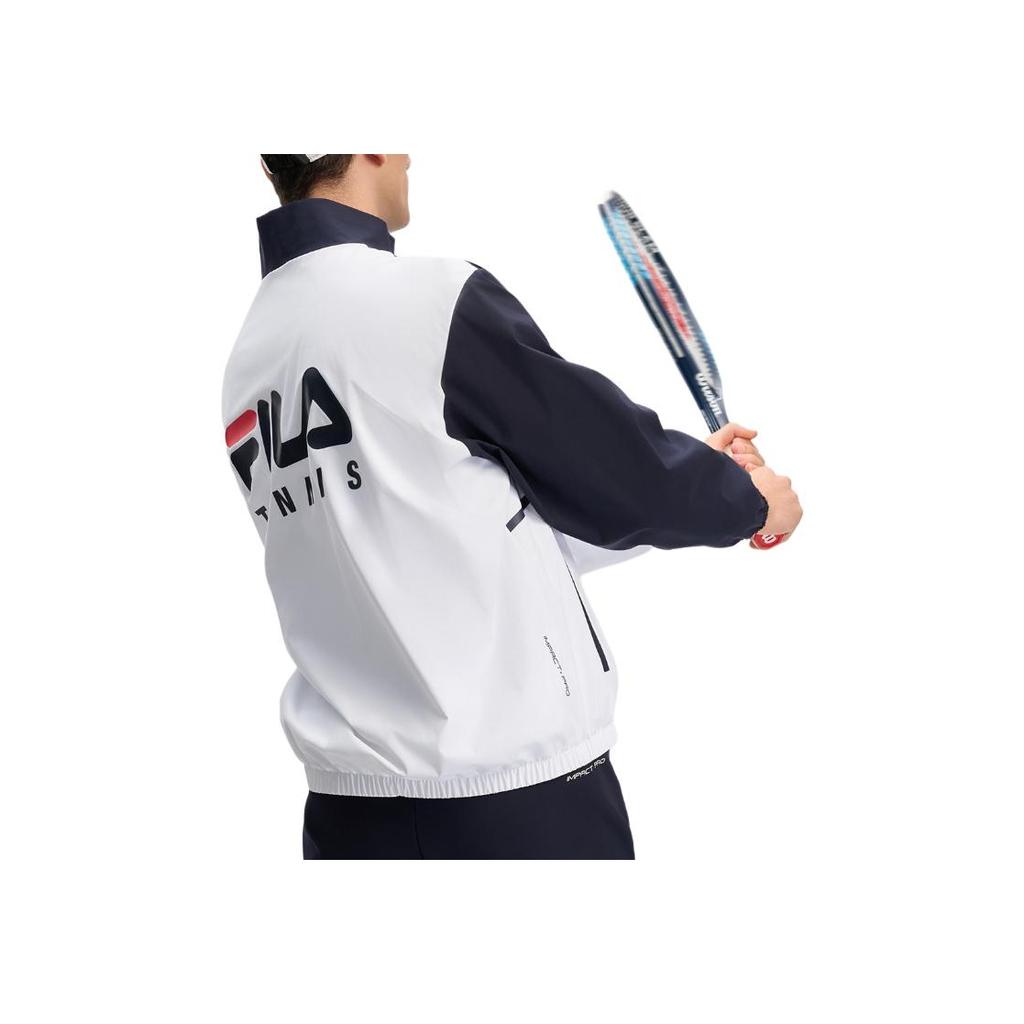 New FILA Jackets Men's Jade White A11M443705F-WT