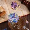 Metal Bookmark Colorful  Book Bookmark Love-Heart Bookmark Beautiful Reading Book Clip For Art Lovers School Colleagues