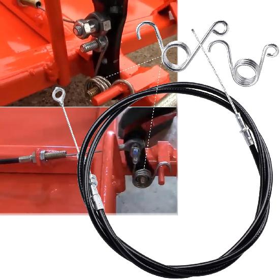 Universal Throttle Cable 60 Inch Long For Manco 8252 Cart ASW Go Kart Motorcycle Gas Scooter Minibike Buggy