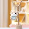 Panda Keychain Rabbit Cute Cartoon Girl Backpack Decorative Pendant Doll Plush