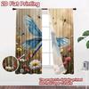 2D Flat Photography Backdrop Tapestry Dragonfly In Flower Field 100% Polyester Family Party Decoration Perfect for New Year