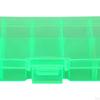 10 Compartments Plastic Storage Box Sewing Craft Accessories Container Sturdy Compact Multipurpose