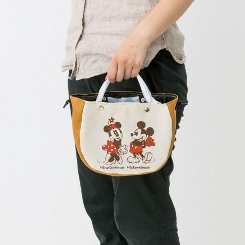 BONFORM Car Storage Mickey & Minnie MM Natural Light/Normal Car Multi-Pocket 32x19x2.5cm Ivory 7537-07I