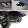 DSYCAR 1Pcs Universal Stainless Steel Car Exhaust Tail Muffler Tip Pipe for Car-styling Decoration DIY Accessories
