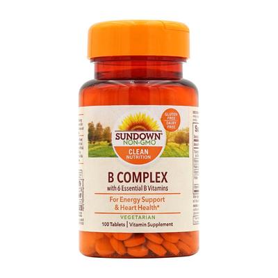 B-komplex se 6 esenciálními vitamíny B, 100 tablet