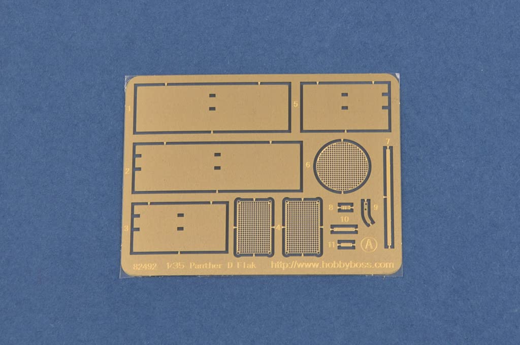 Hobby Boss 1/35 Fighting Vehicle Series German Anti-Aircraft Tank V Flakpanther Ausf.A Plastic Model 84535 Molded In Color