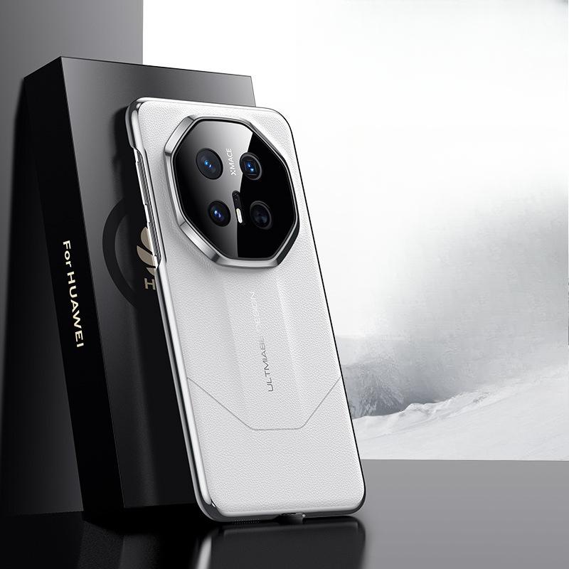 The High-end Huawei Anti-drop M70RS Phone Case for Huawei Mate70pro Instantly Transforms Into An Extraordinary Master Plain Leather Case