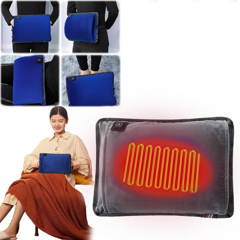 Electric Handwarmers Hand Warmer Pillow Machine Washable Heated Hand Warmer Plush Portable Hand Warmer With 3 Modes For